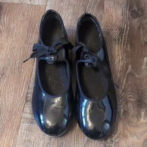 Capezio Black Tap‎ Dance Shoes Size 8.5